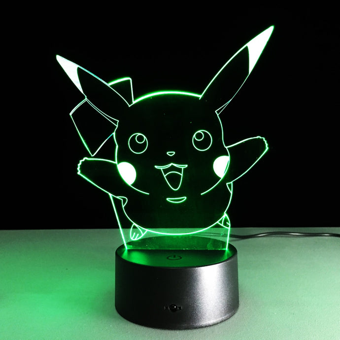 3D Pokemon Night Light